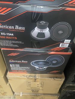 American Bass Xo 15s New