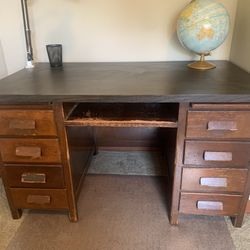 Vintage solid Wood Desk