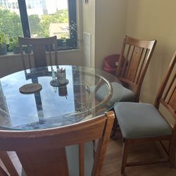 Dining Table With 4 Chairs