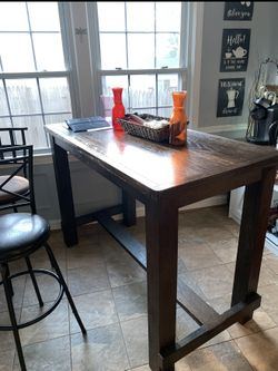 New Table And Bar Stools