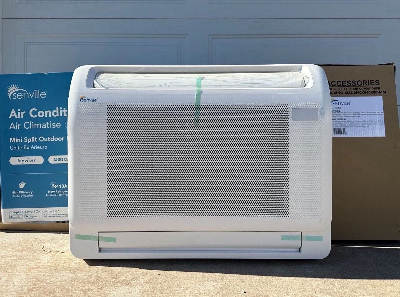 NEW Senville 12,000 BTU Floor Console Mini Split AC/Heating System / Heat Pump