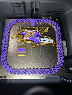 Baltimore Ravens 3D Printed Chain Necklace