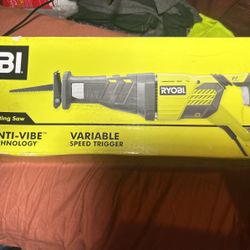 New Ryobi Variable Speed Reciprocating Saw 