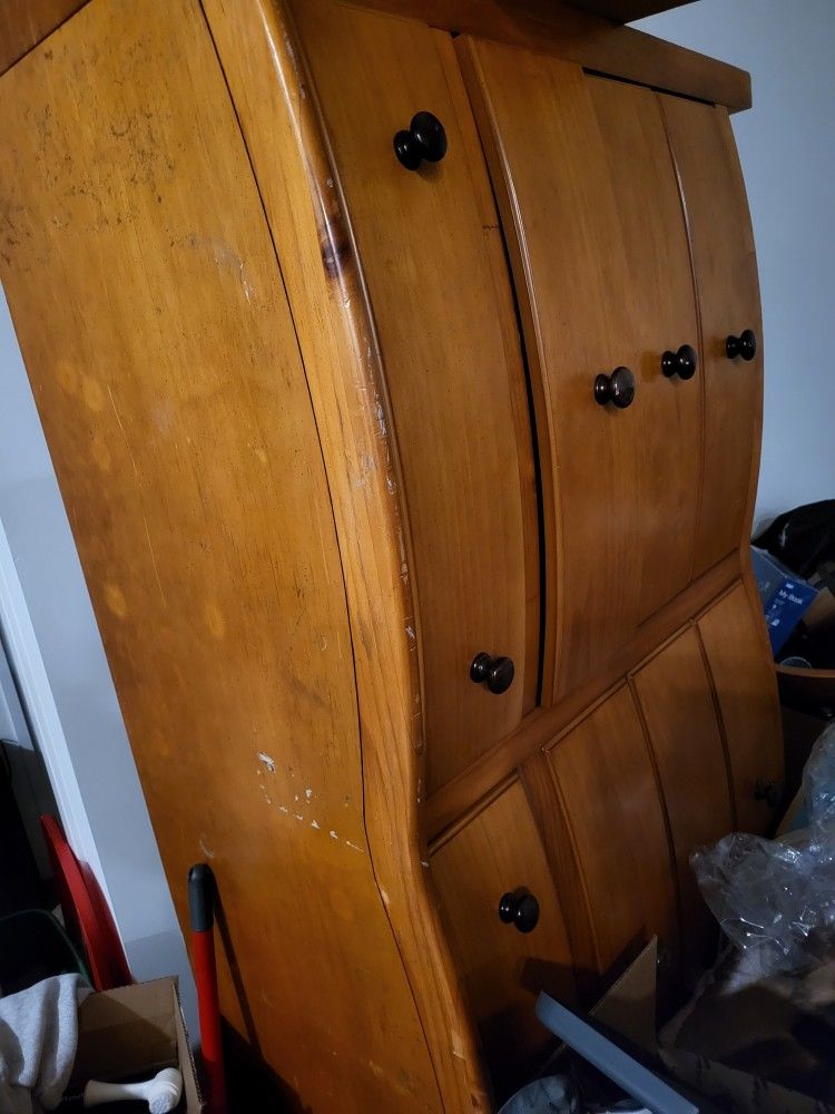 Tall Dresser 8 Drawers And Nightstand