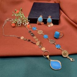 Turquoise Jewellery Set 