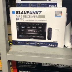 Blaupunkt Bluetooth Double Din Stereo On Sale Today 
