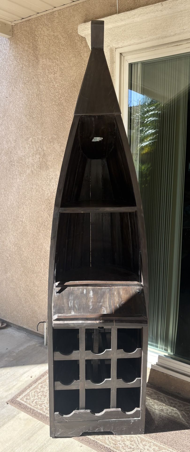 Wine / Champagne Boat Rack / Holder/ Display / Bar