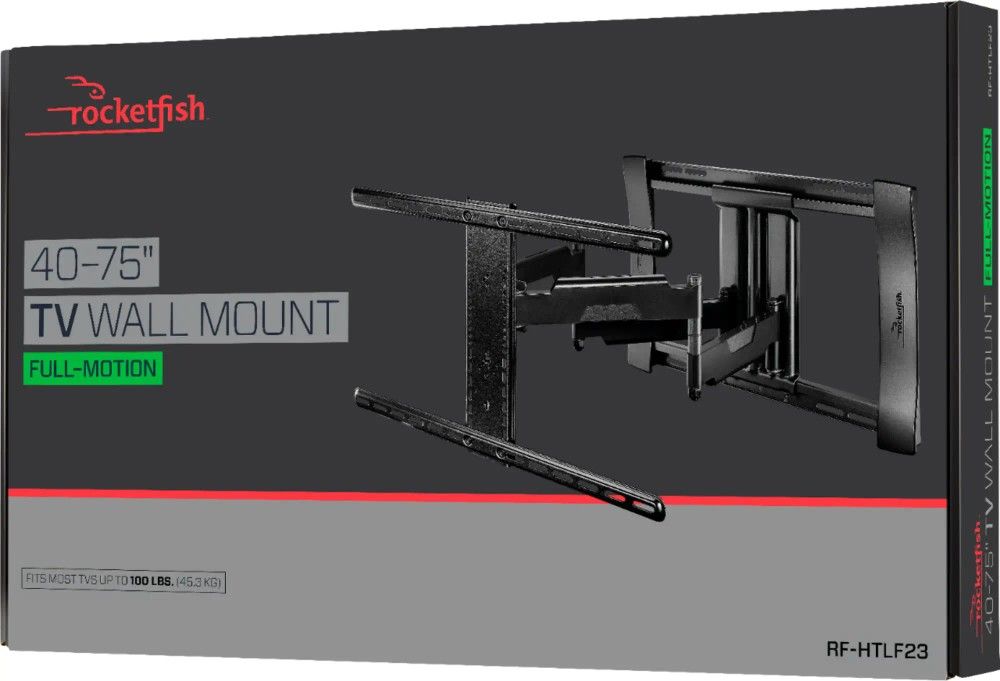 rocketfish 40-75 inch tv wall mount (Open box)