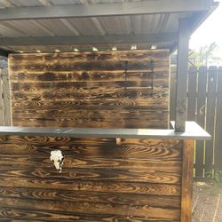 Barra Cantina Fabricada De Madera Sólida 