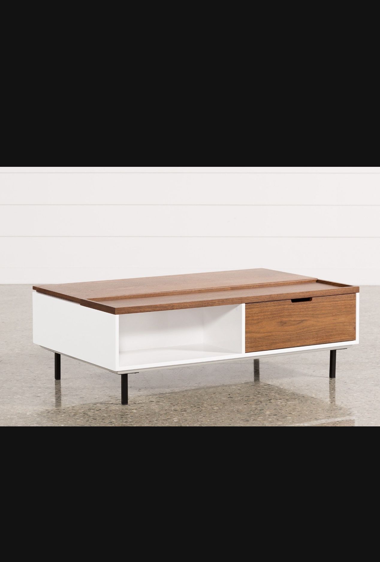 Mid Century Modern Lift Top Coffee Table