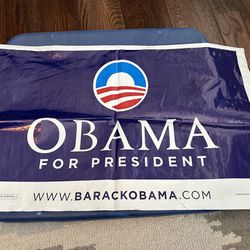 Obama For President 2008 Yard Sign