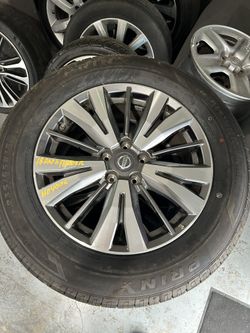 2018 Nissan Pathfinder Wheels