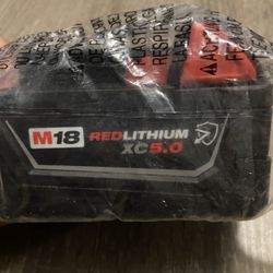 New Milwaukee Battery