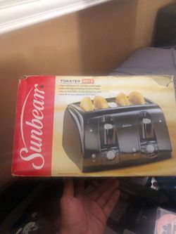 Sunbeam 4 bread bagel toaster