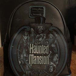 Disney haunted mansion backpack loungefly Glow in the dark
