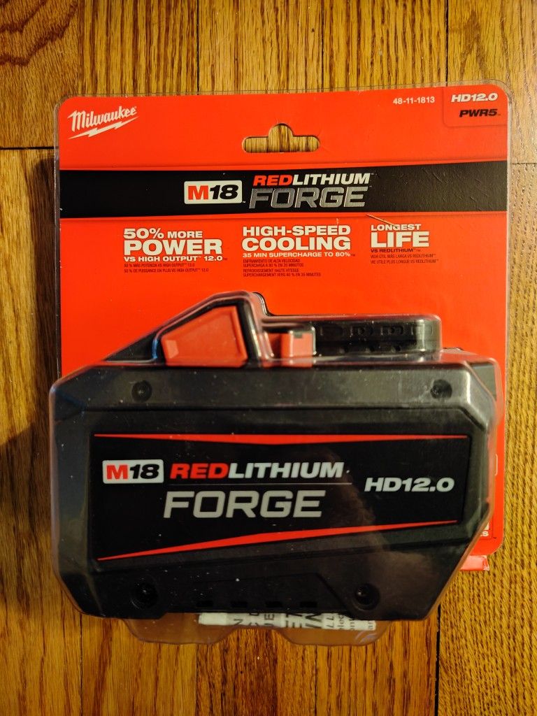 NEW Milwaukee M18 FORGE HD12.0AH