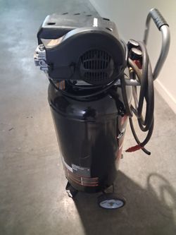 Husky Vertical Air Compressor with Hose