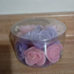 Floating Rose Candles
