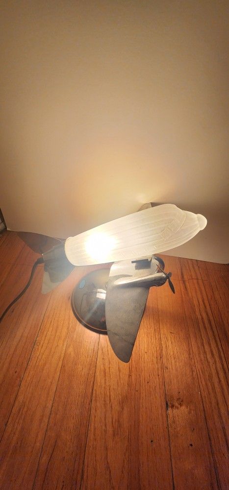 VINTAGE PLANE LAMP