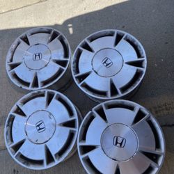 4 — 15x6 5x114.3 5x4.5 Stock ENKEI Honda Civic HX Acura RSX TSX Tl Civic Accord  Tacoma Camry Crv Wheels Rims !!!