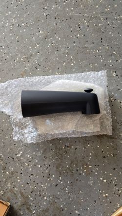Diverted tub spout