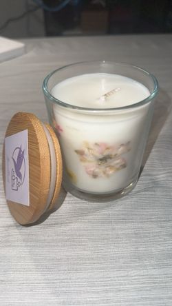 Floral Candle 
