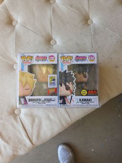 Funko Pop Boruto #1382 & Kawaki #1384 Exclusive Set