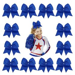 Large Blue Cheer Head Bows Package Has 5 New Bows. 