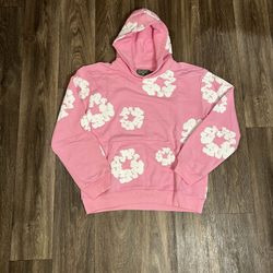 Denim Tear Pink Hodiie 