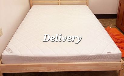 Queen Mattress And Box Springs With Metal Frame