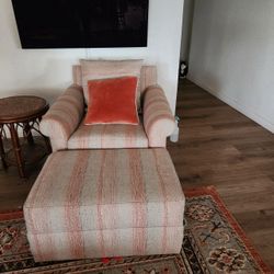 Club chair & Ottoman