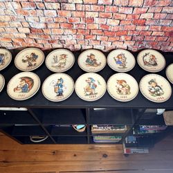 M. J. Hummel Annual Christmas Collectible Plates - 13