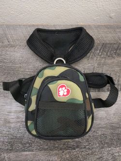 ClassicRuff Backpack for Dogs-Green Camouflage