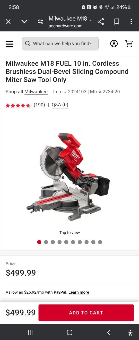 M18 Miter Saw