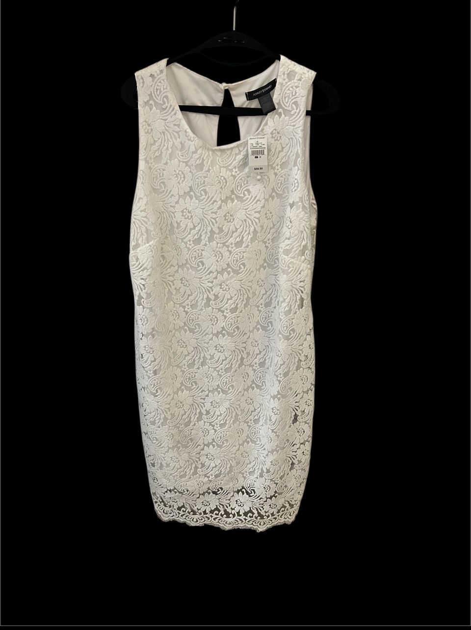 Size 20 White Dress With Tags Ashley Stewart
