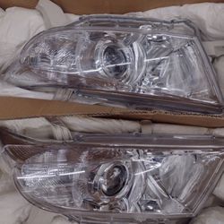 11-13 Toyota Highlander Headlights Luces Micas Faros