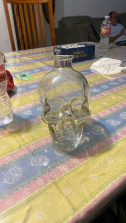 Crystal Skull Glass