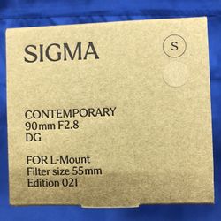 Sigma 90mm F2.8 Dg Contemporary Lens