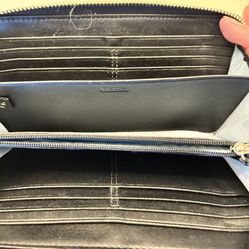 Canvas Coach Bag With Wallet