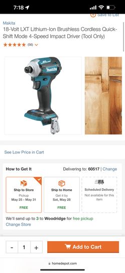 Makita Impact 4 Speed Mode