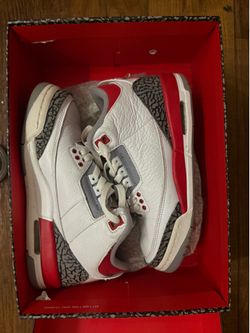 jordan 3 “fire red” size 5Y