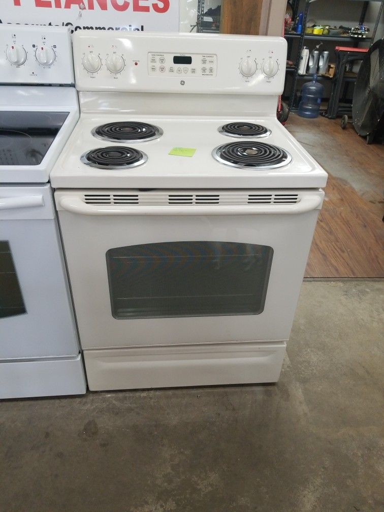 GE Bisque Electric Range Stove FREE LOCAL DELIVERY
