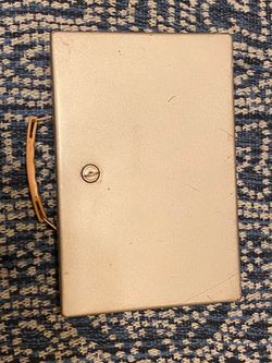 Vintage Metal Cash Box with Lock and Key