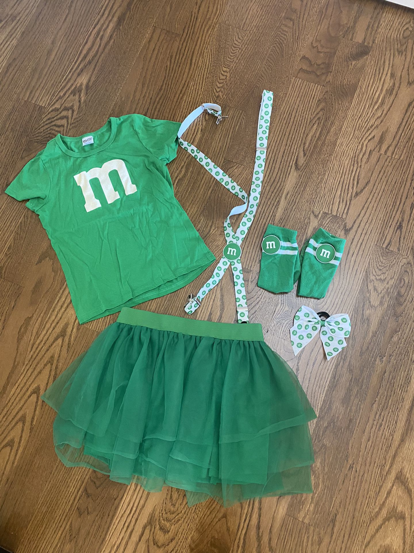 Green M&M Costume 