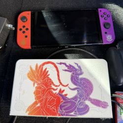 Pokémon Nintendo Switch Oled Limited Edition With Game S 