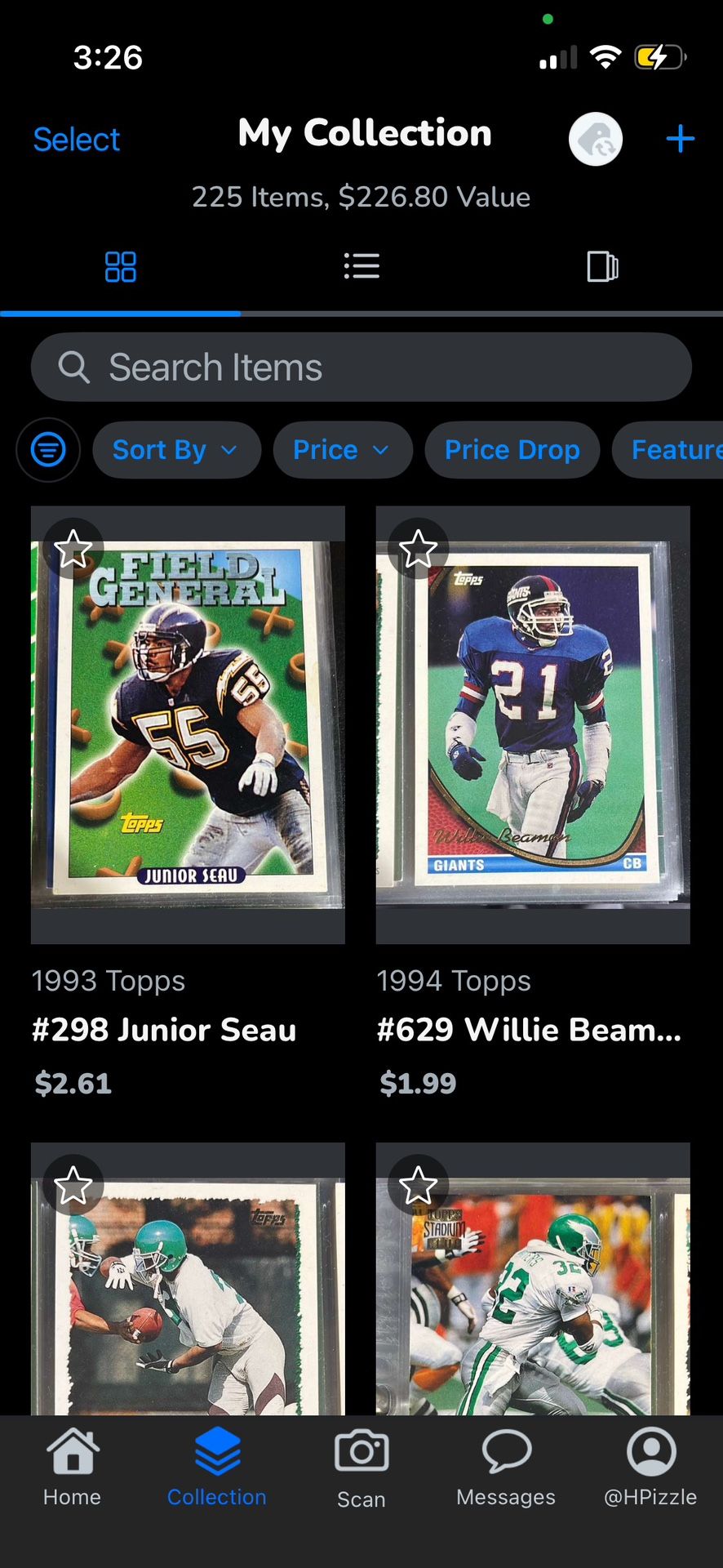 Vintage Football Cards