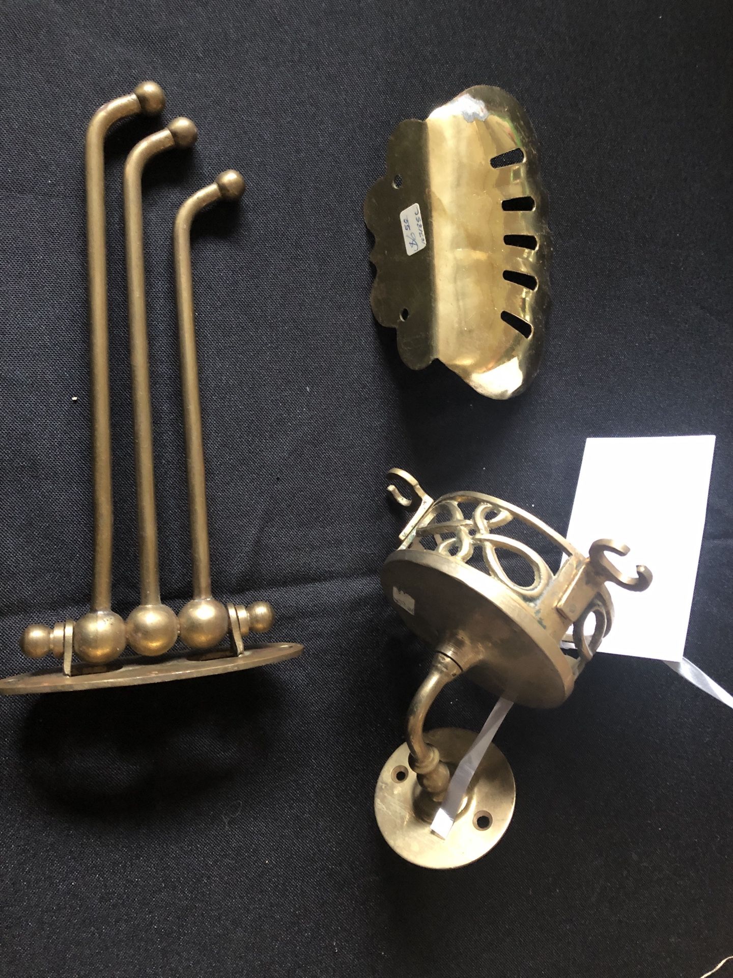 Antique Brass Bath Accessories