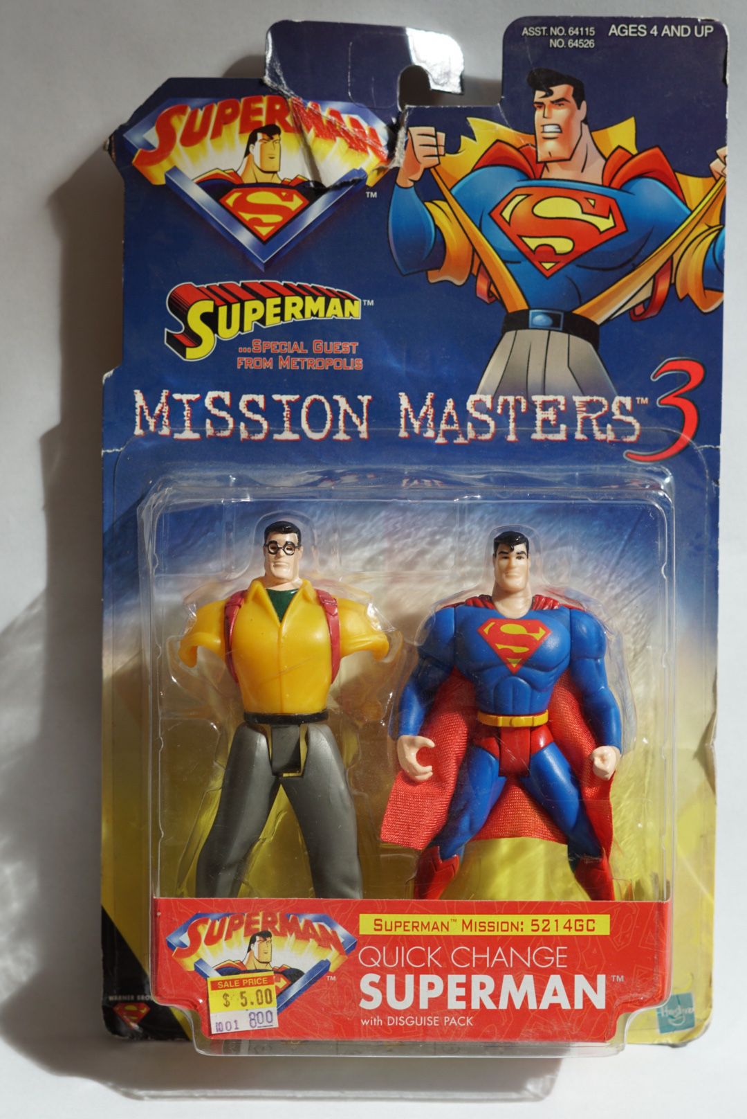 Dual Superman action Figure