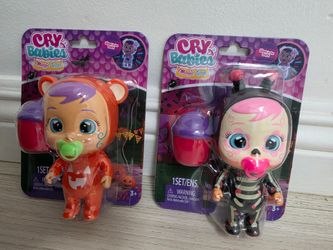 Cry Babies Magic Tears, glow in the dark, halloween dolls, doll