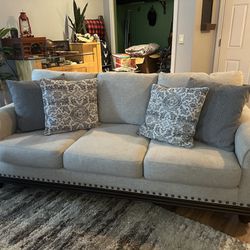 Broyhill Sofa, Loveseat, and Recliner
